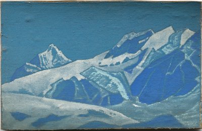 Vuoristotutkimus, n. 1928-31 tekijältä Nicholas Roerich