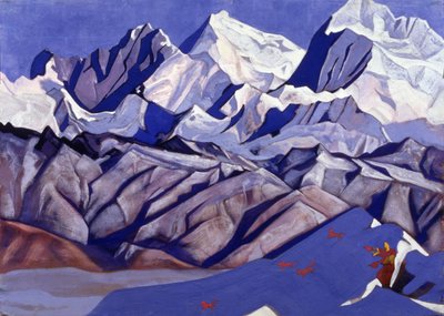 Punaiset hevoset, 1925 tekijältä Nicholas Roerich