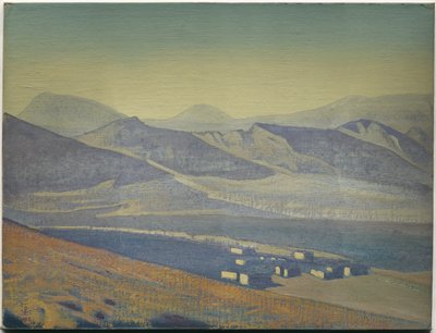 Sanctuaries and Citadels, samannimisestä sarjasta, 1925 tekijältä Nicholas Roerich