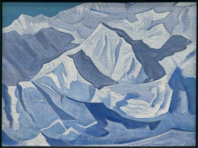 Snowy Ascent, "Himalayan"-sarja, 1924 tekijältä Nicholas Roerich