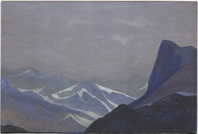 Suget Pass, 1936 tekijältä Nicholas Roerich