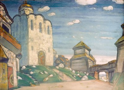 Katedraali Putivlissa tekijältä Nicholas Roerich