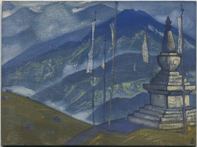 Waves of Mist, "Himalayan"-sarja, 1924 tekijältä Nicholas Roerich