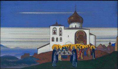 Zvenigorod, 1933 tekijältä Nicholas Roerich