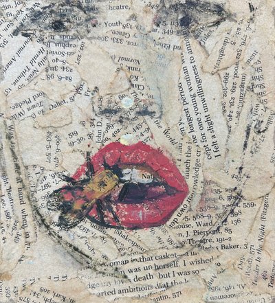Bee Sting Lips, 2019-23 (kollaasi) tekijältä Nick Williams