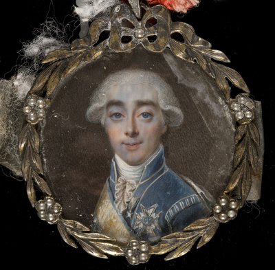 Kreivi Hans Axel von Fersenin muotokuva 1755-1810, 1784 tekijältä Niclas Lafrensen