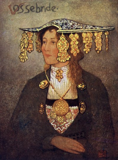 Norja: A Vosse Bride (väri litho) tekijältä Nico Jungman