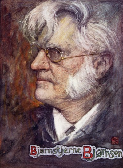 Norja: Bjornstjerne Bjornson (väri litho) tekijältä Nico Jungman