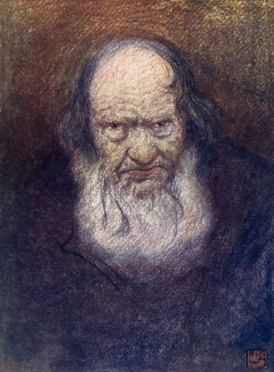 Norja: Vanhuus, Telemarken (väri litho) tekijältä Nico Jungman