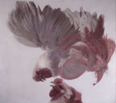 Pystykukot II, 2003 (öljy kankaalle) tekijältä Nicola Pucci