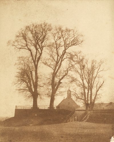 Forbury Hill, Reading,c. 1845 (kuva) tekijältä Nicolaas Henneman