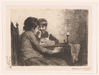 taiteen arvostusta tekijältä Nicolaas van der Waay (signed by artist)