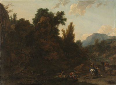 Rush Gatherers tekijältä Nicolaes Berchem