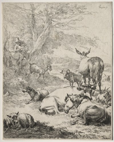 Lauma levossa tekijältä Nicolaes Berchem