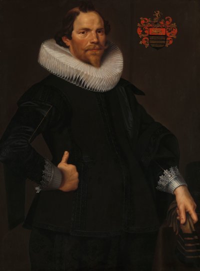 Pieter van Sonin muotokuva (n. 1590-1654) tekijältä Nicolaes Eliasz Pickenoy (attributed to)