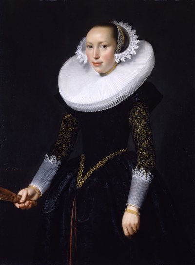 Naisen muotokuva, 1630. tekijältä Nicolaes Eliasz Pickenoy
