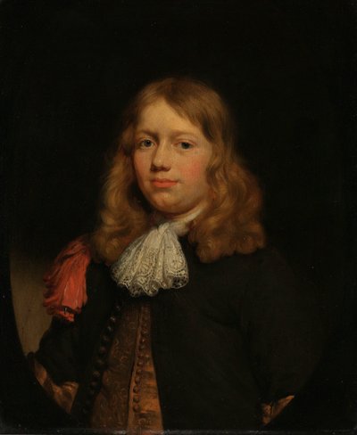 Nuoren miehen muotokuva tekijältä Nicolaes Maes (attributed to)