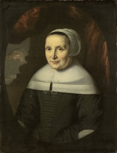 Muotokuva Aeltje Denijsistä (s. 1598/99) tekijältä Nicolaes Maes (copy after)