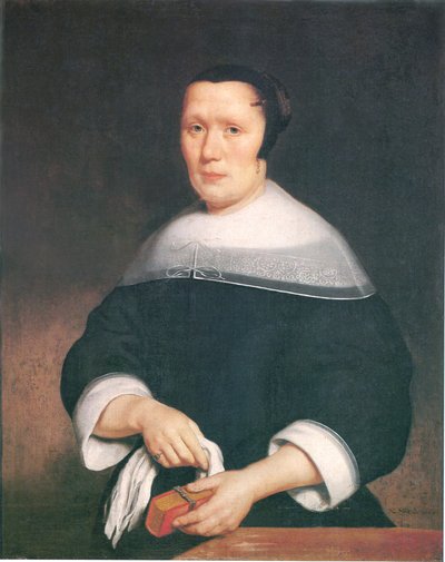 Naisen muotokuva - tekijältä Nicolaes Maes