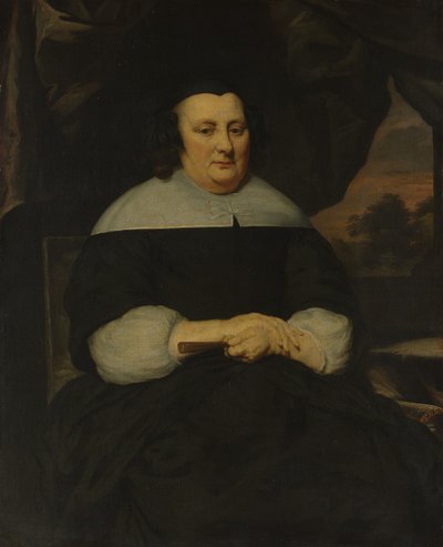 Naisen muotokuva, n. 1665-70. tekijältä Nicolaes Maes