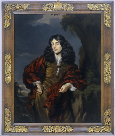 Nuoren miehen muotokuva, mahdollisesti Simon van Alphen (1650-1730) tekijältä Nicolaes Maes