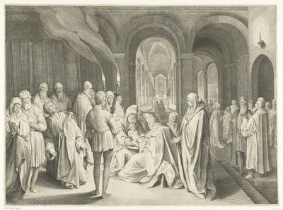 Kristuksen ympärileikkaus tekijältä Nicolaes de Bruyn