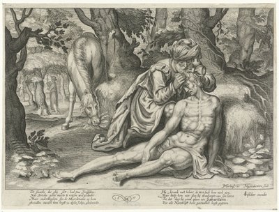 laupias samarialainen tekijältä Nicolaes van Geelkercken