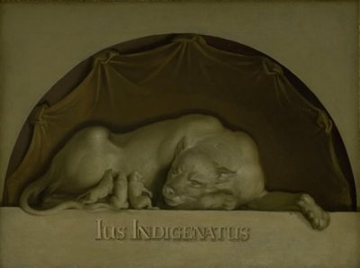 Allegoria kansalaisoikeudesta tekijältä Nicolai Abildgaard