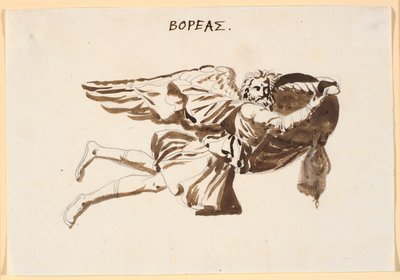 Boreas. Luonnos helpotus tuulten tornissa Pamphilus ja Davus keskustelussa tekijältä Nicolai Abildgaard