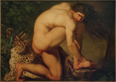 Haavoittunut Philoktetes tekijältä Nicolai Abraham Abildgaard