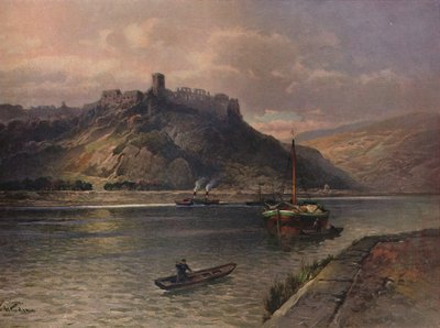 Ruine Rheinfels, Rheinfelsin linna, 1923. tekijältä Nicolai Astudin