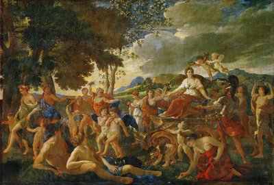 Floran voitto ... tekijältä Nicolas (attr.to) Poussin