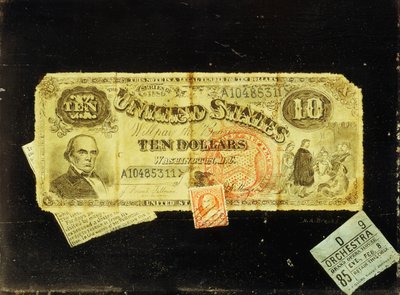 Kymmenen dollarin seteli, tekijältä Nicolas Alden Brooks