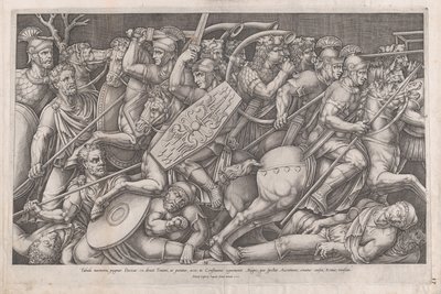 Rooman loiston peili: Daikaanin sota, 1553, 1553. tekijältä Nicolas Beatrizet