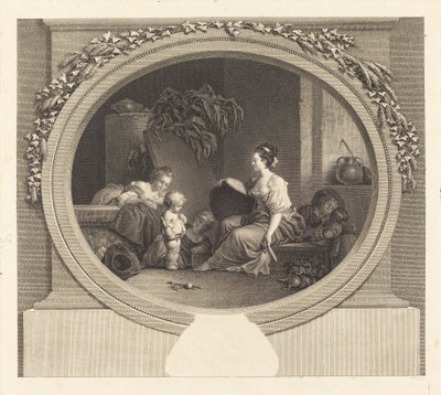 Joten sano tekijältä Nicolas Delaunay after Jean Honoré Fragonard