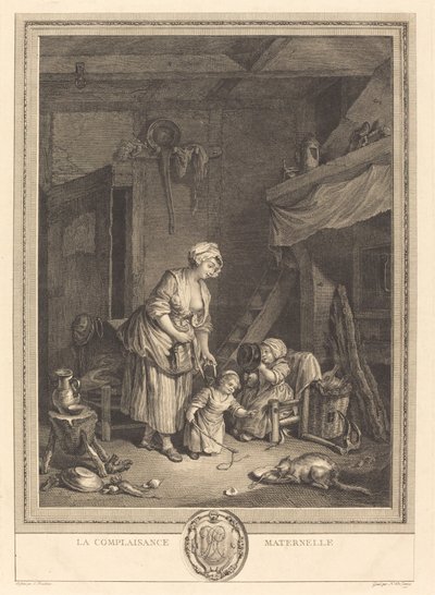 Äidin omahyväisyys tekijältä Nicolas Delaunay after Sigmund Freudenberger