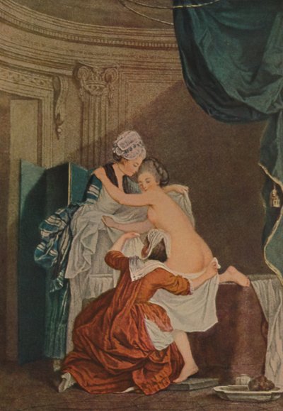 Le Bain, The Bath, c1770-1810, 1913 tekijältä Nicolas Francois Regnault