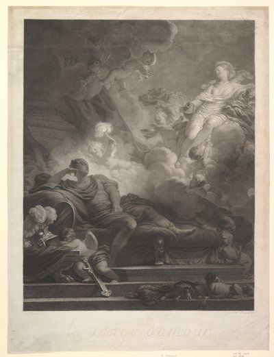 Rakkauden unelma.n.d. tekijältä Nicolas Francois Regnault