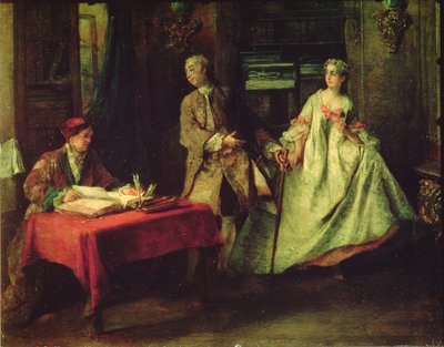 Galantti tunti tekijältä Nicolas Lancret