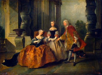Kohtaus Thomas Corneillen tragediasta Le Comte d