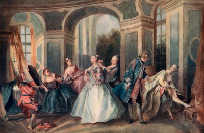 Ihmisen aika, nuoriso, 1730-1735 1912. tekijältä Nicolas Lancret