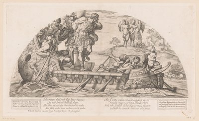 Odysseus uhmaa Sireenien lauluja Tarinoita Odysseiasta (sarjan nimi) tekijältä Nicolas Mignard