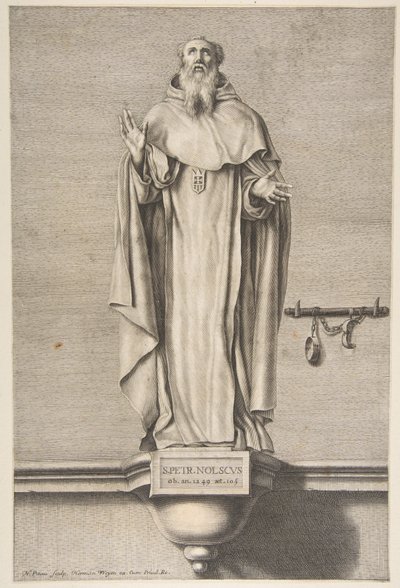 St. Peter Nolscus.n.d. tekijältä Nicolas Pitau