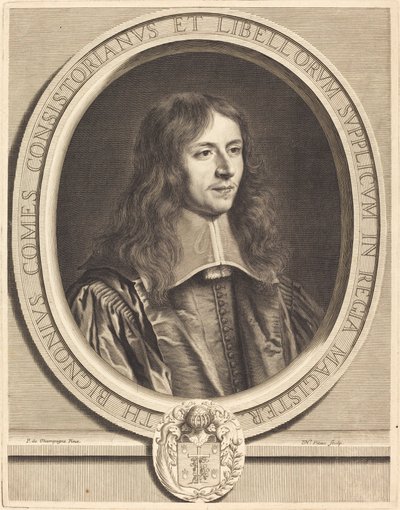 Thierry Bignon tekijältä Nicolas Pitau I after Philippe de Champaigne