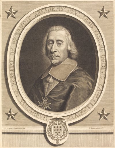Perefixes de Beaumont tekijältä Nicolas Pitau I after Pierre Mignard I