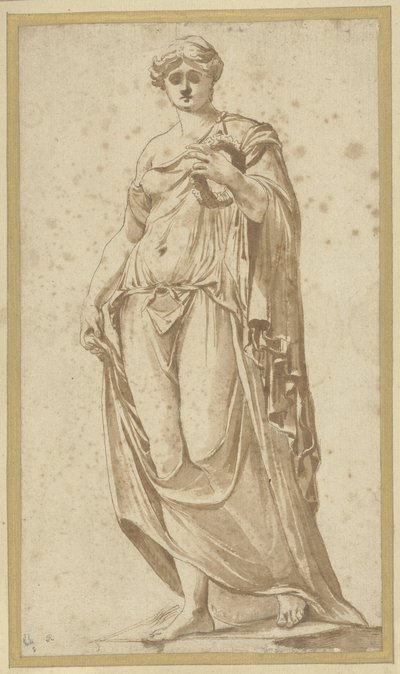 Flora Farnese edestä katsottuna tekijältä Nicolas Poussin (possibly)