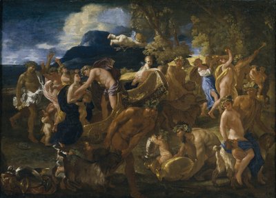 Bacchanal, 1625-1626 tekijältä Nicolas Poussin