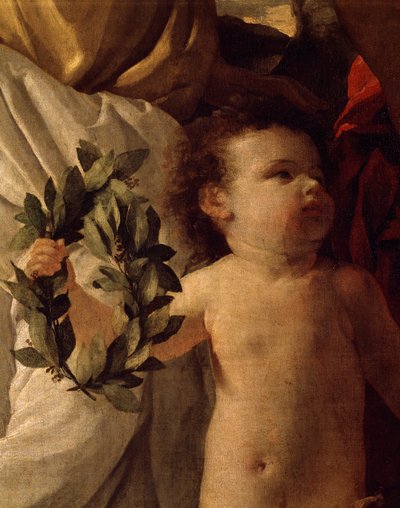 Runoilijan inspiraatio, noin 1630, Nicolas Poussin (1594-1655), öljy kankaalle tekijältä Nicolas Poussin