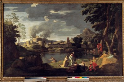 Nicolas Poussinin maalaus Orpheus ja Eurydice tekijältä Nicolas Poussin