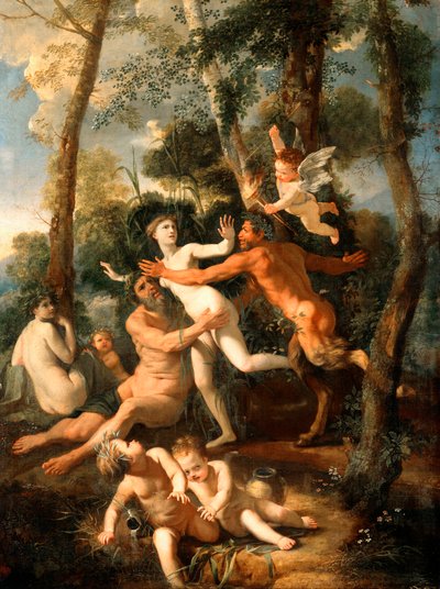 Pan ja Syrinx tekijältä Nicolas Poussin
